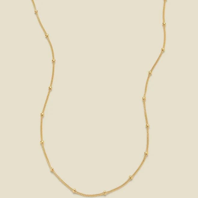 Satellite Chain Gold Filled | 16" | Made By Mary