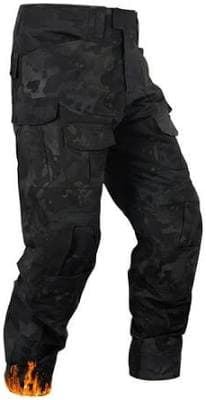 Fleece Lined Waterproof Insulated Cargo Pants