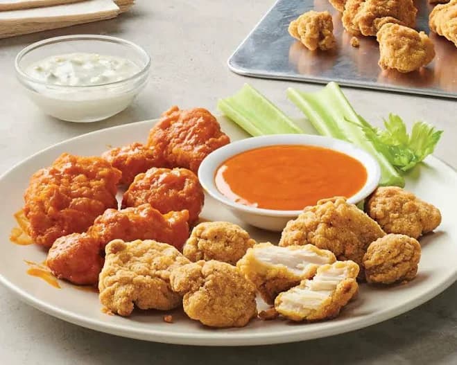 Fully Cooked Buffalo-Style Breaded Boneless Chicken Bites