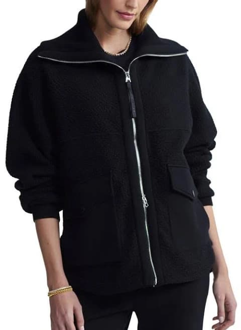 Varley Women's Eleanor Patch-Pocket Fleece Jacket