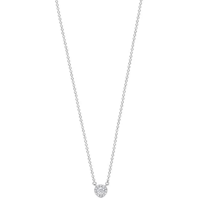 Tiffany Soleste Rose Gold Diamond Pendant