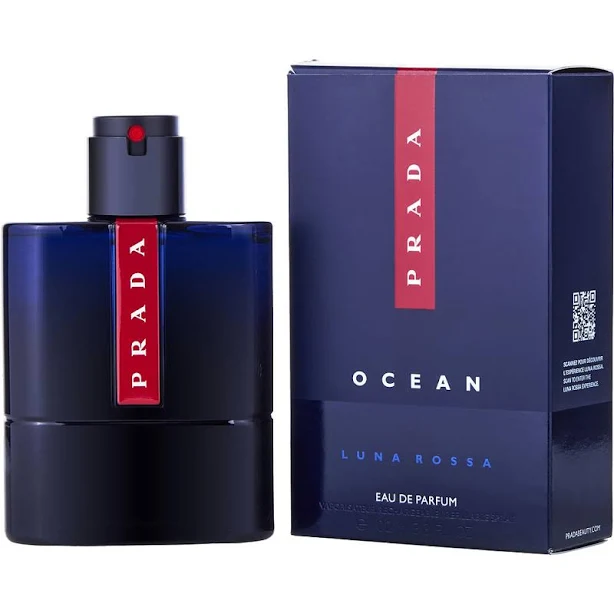 Prada Luna Rossa Ocean For Men Eau De Parfum Refillable Spray 3.3 Oz By Prada