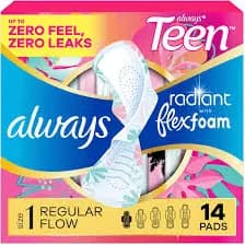Always Radiant Teen Regscent, 14 CT