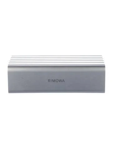 Rimowa Watch Case in Metallic/Silver