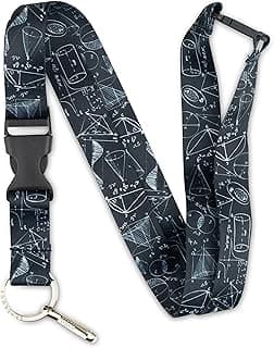 Limeloot Themed Lanyard for Keys, ID Badges, and Accessories - Premium Lanyard with Quick Release Buckle and Flat Ring.