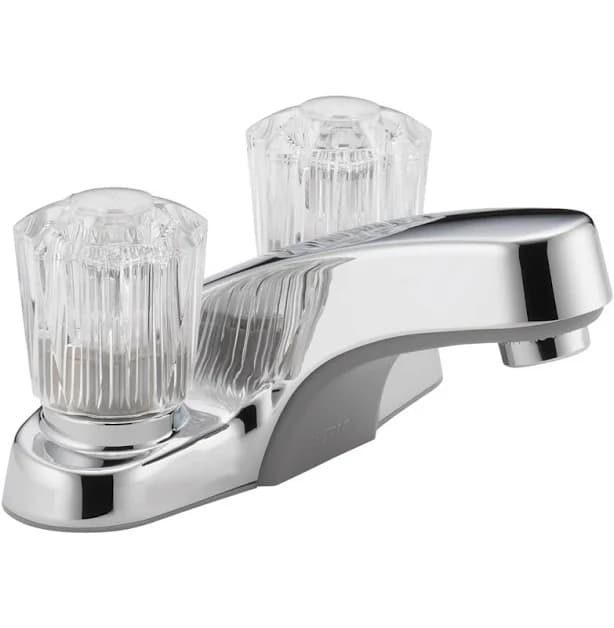 Delta Leland Peerless Washerless Two Handle Lavatory Faucet P240LF