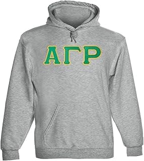 Alpha Gamma Rho Twill Letter Hoody