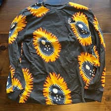 Real Bad Man Long Sleeve Amoeba Crew