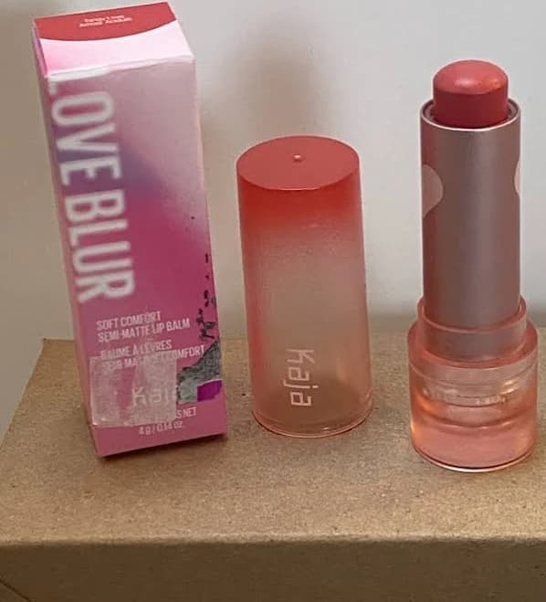 Kaja Lip Blur Soft Comfort Semi-matte Lip Balm In Color Tangy Love