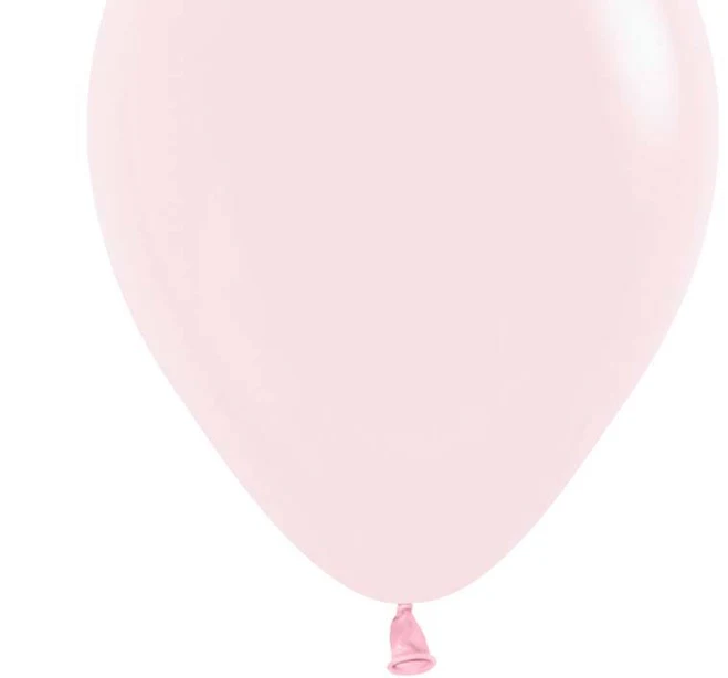 Sempertex Pastel Matte Pink Latex Balloons