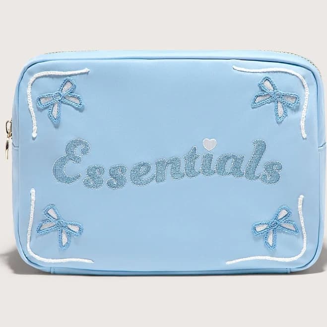 Stoney Clover Lane Essentials Embroidered Large Pouch