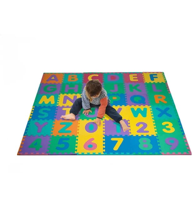 Toy Time 96-Piece Alphabet Foam Puzzle