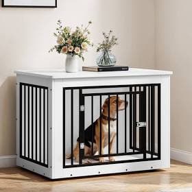 Uforic 2-in-1 Indoor Dog Cage