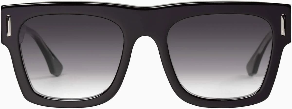 Alta Rectangle Oversized Polarised Sunglasses