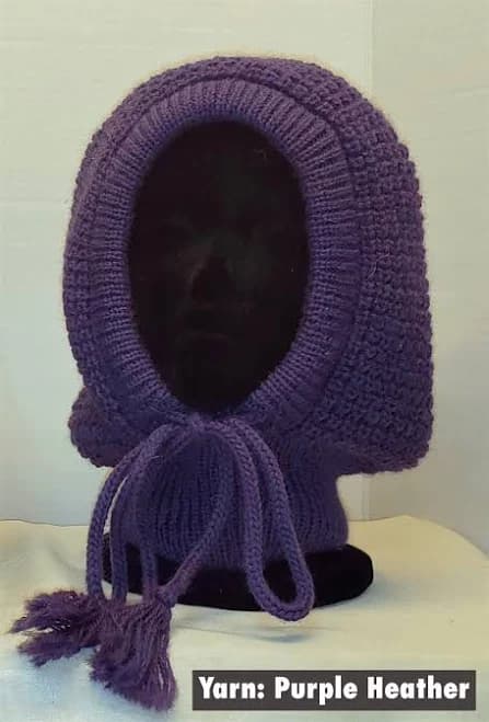 Popcorn Stitch Balaclava