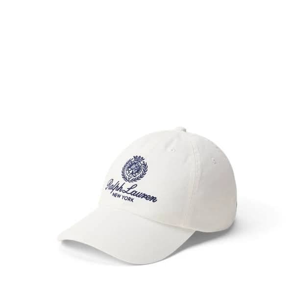Ralph Lauren Men's Crest-Embroidered Twill Ball Cap