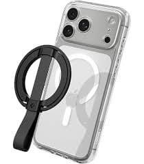 Amazon.com: Spigen for MagSafe Phone Grip, Dual Pop (MagFit) Compatible with iPhone 17/16/15/14/13/12 Air/Pro/Pro Max, Galaxy S26 Series, Pixel 10 Series, Pixelsnap Double Magnetic Holder - Gray : Cell Phones & Accessories