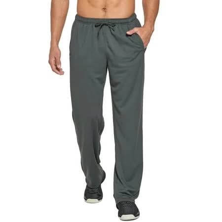 Men's Loose Fit Mesh Sweatpants with Pockets