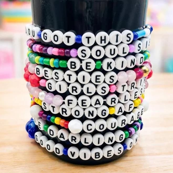 Personalized Beaded Friendship Bracelets