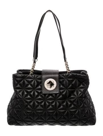Kate Spade Elena Astor Court Quilted Purse with Gold Hardware