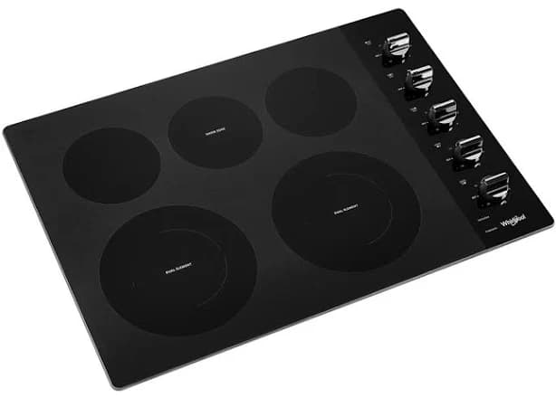 Whirlpool 30-Inch Electric Cooktop WCE77US0HB