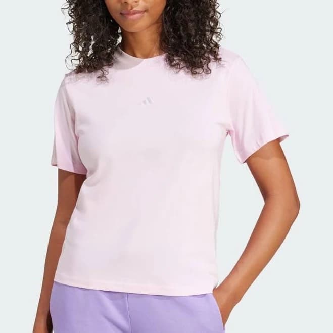 adidas Women's Essentials Small Logo Cotton T-Shirt
