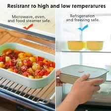 Amazon.com: BUYDEEM Ceramic Food Storage Container with Airtight Lid, 35 oz Bento Lunch with Airlock Lid, Stackable Bento Box Microwaveable, Reusable and Dishwasher Safe, for Office Work and Travel, Mellow Yellow: Home