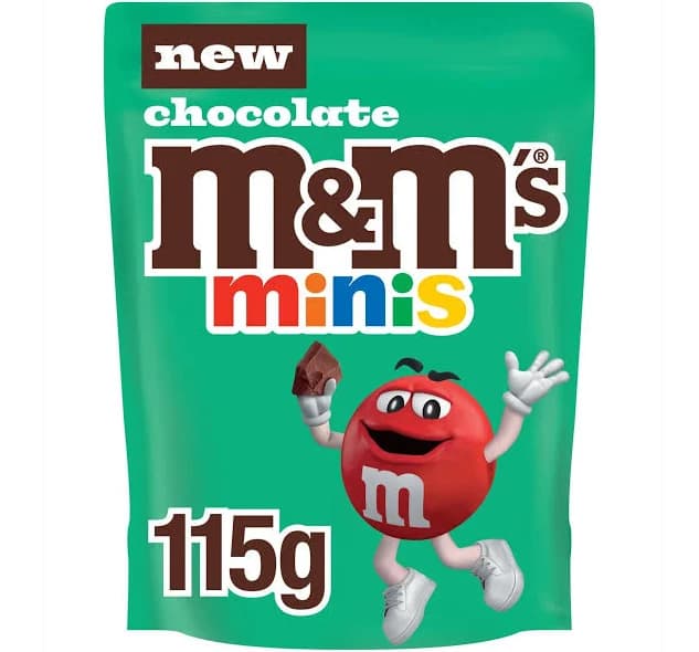 M&M's Milk Chocolate Bites Pouch Bag