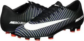 Nike Mercurial Soccer Cleats Black White 831964-013 NEW AUTHENTIC