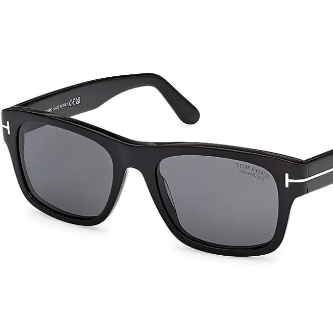 Tom Ford Men's Smith-02 55mm Rectangular Sunglasses