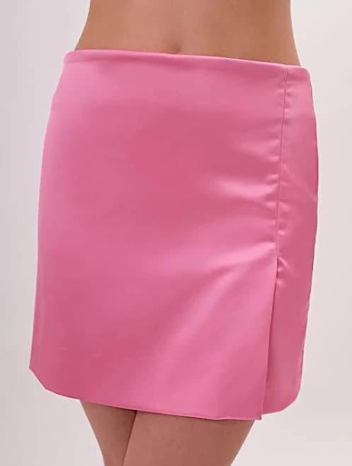 Chloe Colette The Jenny Satin Mini Skirt