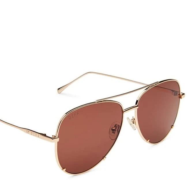 DIFF Women's Scarlett Aviator Sunglasses