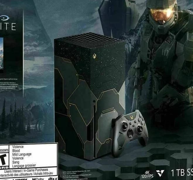 Xbox Series X Halo Infinite Console System LIMITED EDITION