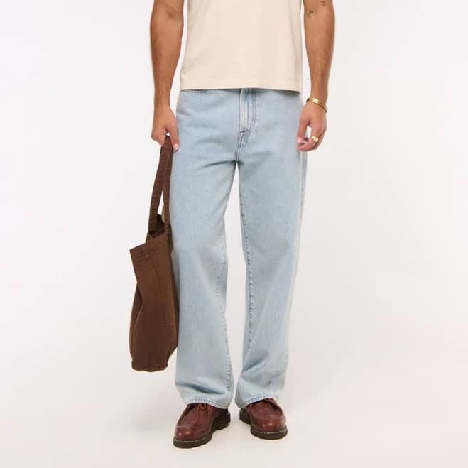 Abercrombie & Fitch Men's Baggy Jeans