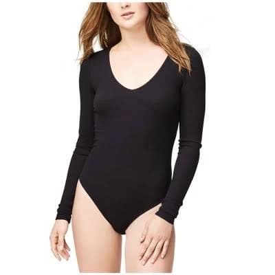 Aeropostale Women's Ribbed Bodysuit Jumpsuit