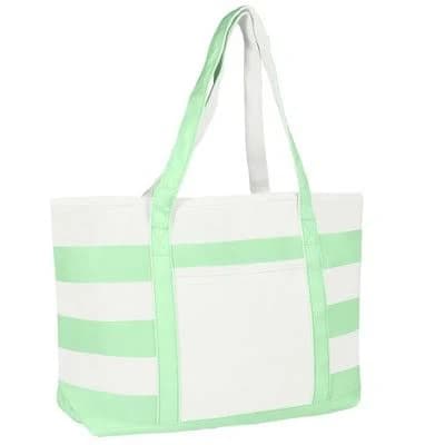 Dalix Striped Boat Bag