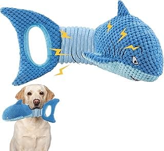 Large Squeaky Dog Toys to Keep Them Busy, Interactive Plush Dog Toy,Crinkle Tug of War Dog Chew Toy for Small, Medium, and Large Dog