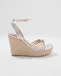 Gold + Silver High Heel Wedge | White House Black Market