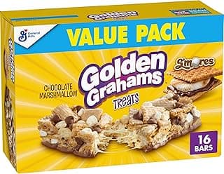 Cereal Treat Bars, S'mores, Snack Bars, Value Pack, 16 Ct, 16.96 oz