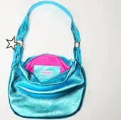 Star Bag - Metallic Turquoise — Musidora