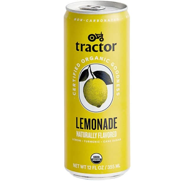 Tractor Beverage Co Organic Lemonade