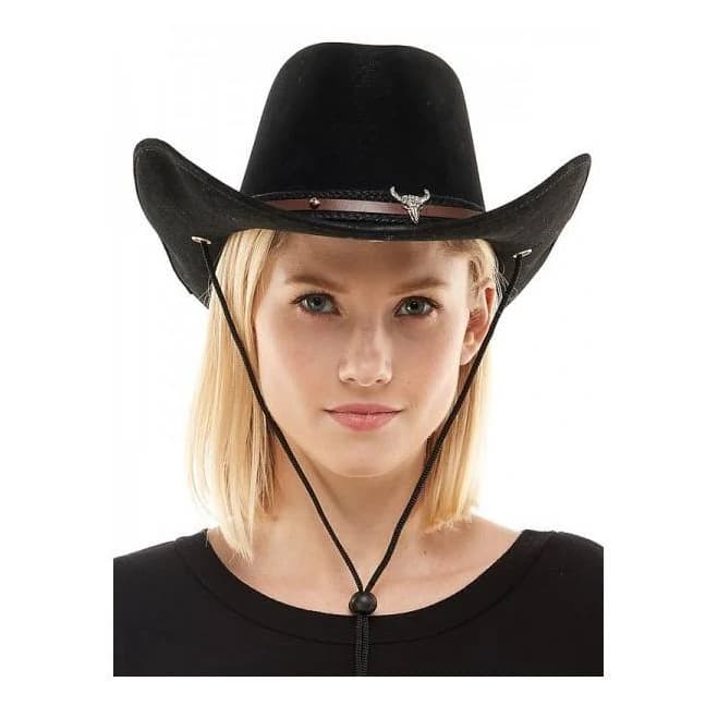 Deluxe Felt Western Hat