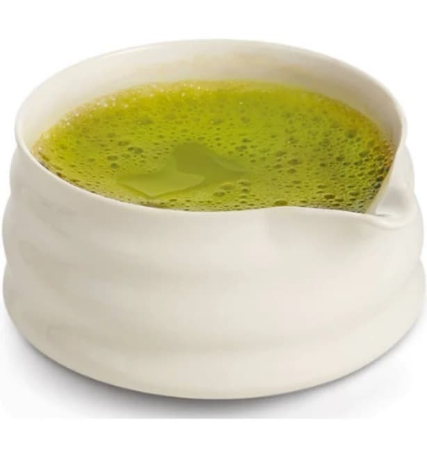 Matcha Tea Bowl with Spout