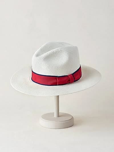 Overland Straw Fedora Hat