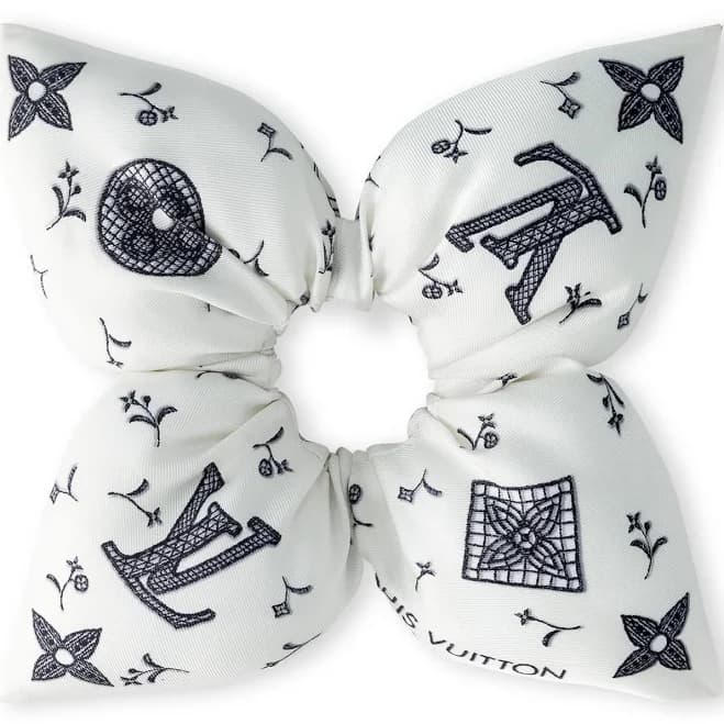 Louis Vuitton Fleur Pique Scrunchy