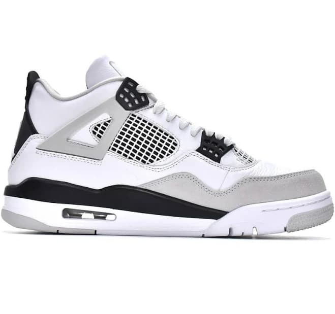 Nike Air Jordan 4 "military Black" Men's Retro Basketball Shoes Hot