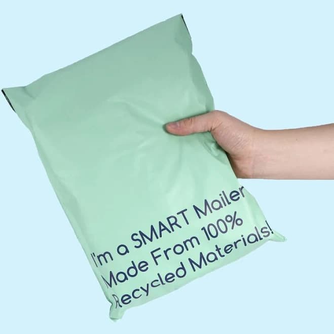 300 Count 10x13 inch 100% Recycled Poly Mailers Eco Friendly Packaging Envelopes Supplies Mailing Bags 2.5 Mil Thick