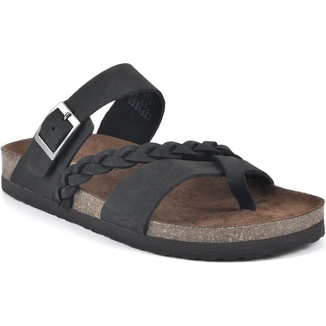 White Mountain Women's Hazy Footbed Sandals