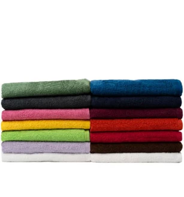 Sky Blue ProTex Luxe1 13"x13" Small Towels - 12/Pack - 1.1 lb per pk - 13" x 13" | Bulk Quantity