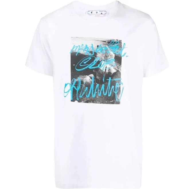 Off-White Men's Graphic-Print T-Shirt